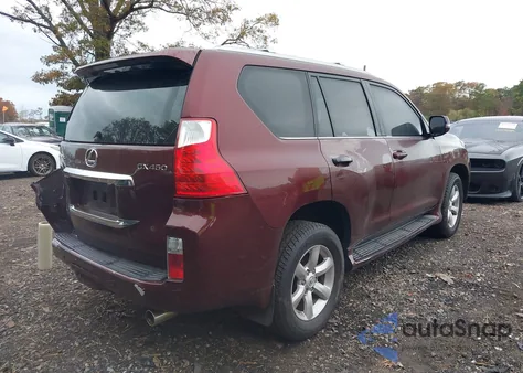 2010 Lexus Gx 460 from USA, damaged, VIN JTJBM7FXXA5007226